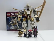 LEGO NINJAGO Legacy 71702 Golden Mech 489 pcs Lloyd Sensei Wu Without Box