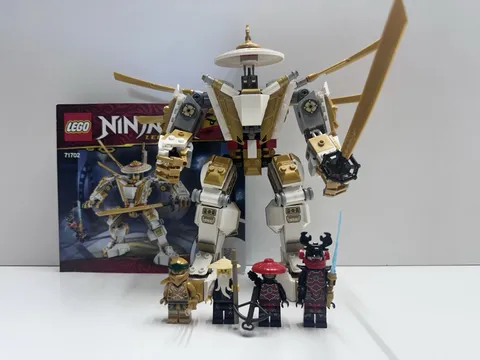 LEGO NINJAGO Legacy 71702 Golden Mech 489 pcs Lloyd Sensei Wu Without Box