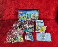 LEGO CITY Recycling Truck Set (60386) retired Sealed and Open Packs w/Box Manual