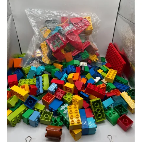 LEGO Duplo Building Blocks Large Lot Multicolor Alphabet Plane Animals