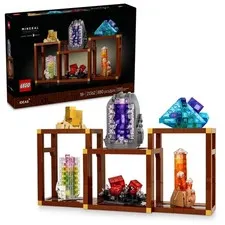 LEGO Ideas 21362 Mineral Collection Building Set Display for Adults New