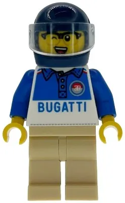 LEGO®｜Minifigure｜SPEED CHAMPIONS｜Bugatti Vision GT Driver｜sc143｜New｜FREE POST