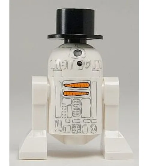 LEGO Star Wars ~ sw0424 SNOWMAN R2-D2 From #9509 2012 Star Wars Advent