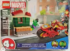 LEGO MARVEL AVENGERS, MOTORCYCLE, #76287, NIB!       (WT
