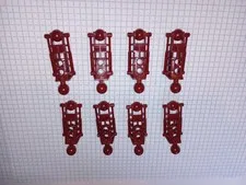 8 Lego 47297 Dark Red Bionicle Toa Metru type Leg Lower Section Genuine Lego 8