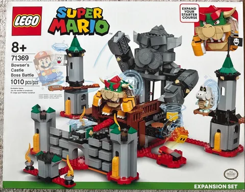 LEGO Super Mario: Bowser's Castle Boss Battle 71369 Expansion Set NEW SEALED