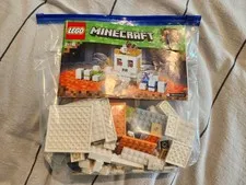 HUGE LEGO Minecraft Lot 14 Sets - Nether Portal, Bedrock, Dragon, Wither +More