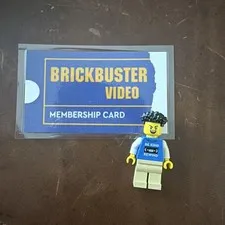 SDCC 2023 LEGO MINIFIGURE BRICKBUSTER BE KIND REWIND COMIC CON EXCLUSIVE BODY