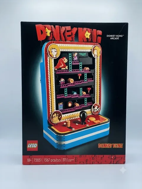 UNRELEASED LEGO SET 72051 Donkey Kong Arcade Cabinet