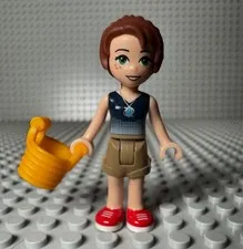 LEGO ELVES -- EMILY JONES TAN SHORTS MINIFIGURE WITH BASKET 41171 41175 ELF012