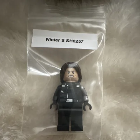 LEGO Super Heroes Winter Soldier Minifigure SH0257 Plastic Figure Polybag