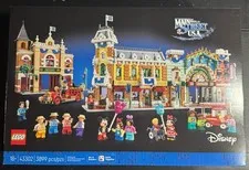 LEGO #43302 Disneyland Main Street USA: Disney Parks BOX & MANUALS ONLY