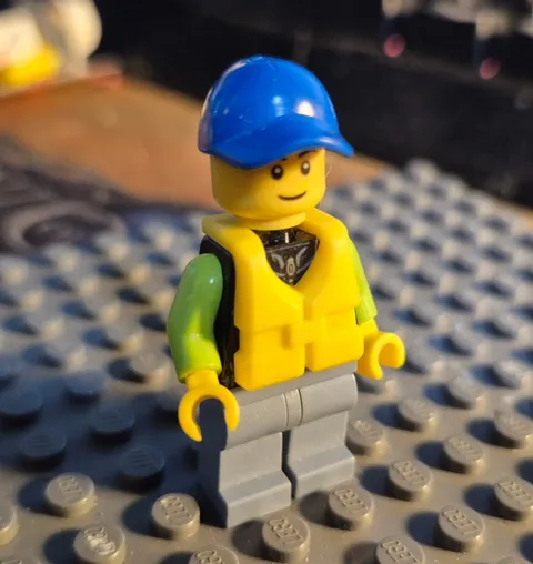 LEGO Minifigure Town City Katamaran Cap cty0730