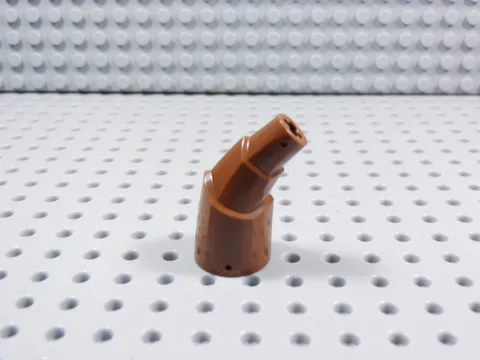 LEGO Reddish Brown Tail Horn Stepped Section Part 2142 Animal BN
