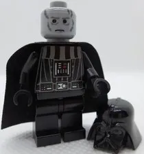 LEGO MINIFIGURE STAR WARS DARTH VADER USED SW0209!!
