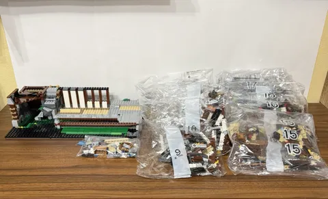 Lego Ninjago City Docks 70657 Incomplete Some Sealed Bags No Instructions