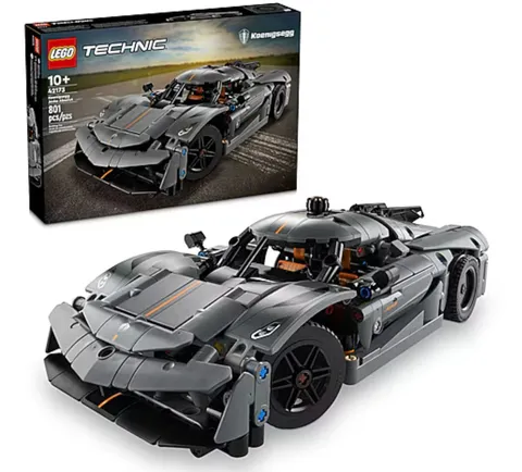 LEGO Technic™ Gray Hypercar Building Blocks 801-pc. (#42173)