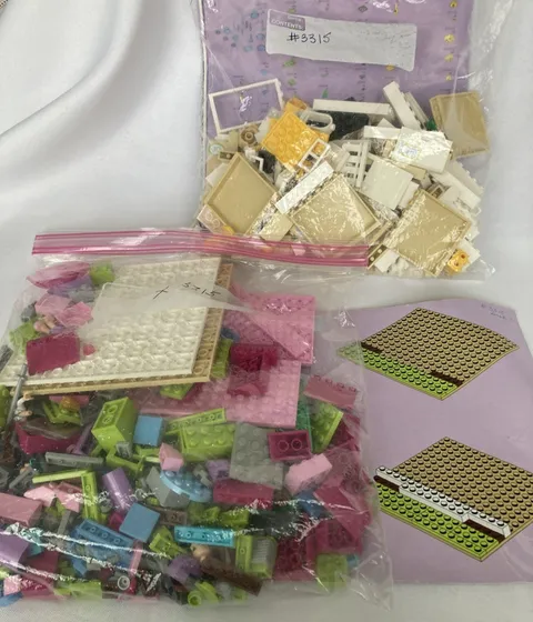 Lego Friends Set # 3315 with Instructions Olivia's House Incomplete