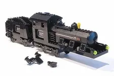 Lego My Own Train Large Train Engine with Tender Black (4186868)