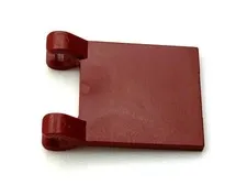 Lego Flag 2 x 2 Square with Flared Edge 80326 Dark Red NEW NEW