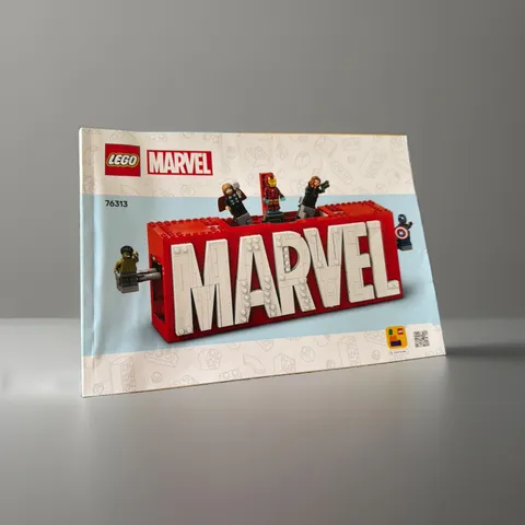 LEGO Marvel 76313 Illustrated Instruction Manual Booklet for Marvel Set 76313