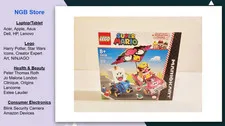 LEGO Super Mario Mario Kart Wario & King Boo Building Toy 72038, US, NEW, Sealed