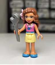 Lego Friends Olivia Minifigure Mini Doll frnd0281 41357 frnd281 Heart Box