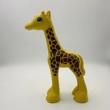 Lego Duplo Figure Baby Giraffe 4" Zoo Safari Replacement Minifigure Toy