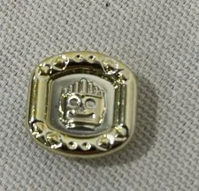  LEGO x 1 Chrome Gold Minifigure, Utensil Sun Disk
