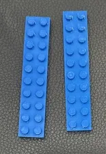 LEGO Lot 2 Replacement Part 3832 Blue Plate 2 x 10 2x10