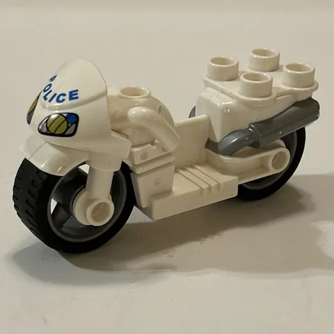 Lego Duplo 2009 Police Motorcycle