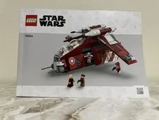 LEGO Star Wars 75354 Coruscant Guard Gunship Instruction Manual Only