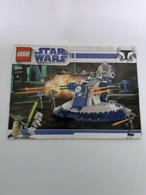 Lego Star Wars: Armored Assault Tank 8018 Instruction Manual