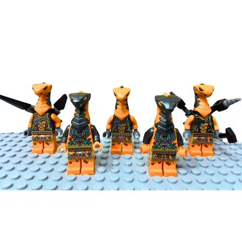 LEGO Ninjago Serpentine Constrictai Snake Warriors Cobra Mechanic Minifigure 