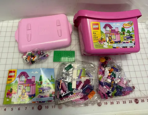 LEGO BRICKS AND MORE 4625 Pink Brick Box NEW Open Box