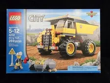 LEGO City 4202 Mining Truck 269 pcs Factory Sealed Retired Set Dump Truck
