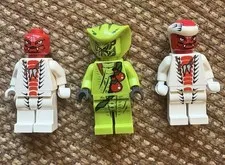 LEGO NINJAGO Minifigures- (SNAPPAS, LASHA)