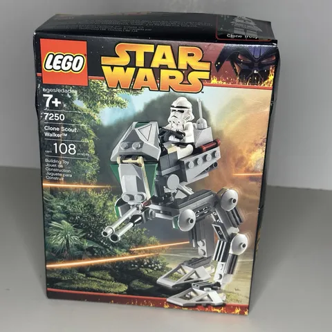 LEGO Star Wars 7250 Clone Scout Walker Building Set Factory-Sealed Retired NEW