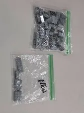 Lego Qty 68 - Dark Bluish Gray Bricks - 3002 2x3 MOC