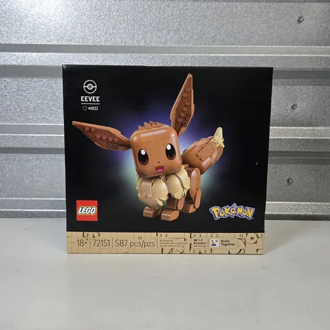 LEGO Pokémon Eevee 72151 Building Set 587 Pieces NEW Sealed