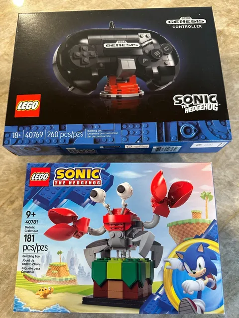 LEGO Sonic the Hedgehog GWP -  Sega Controller 40769 & Badnik: Crabmeat 40781