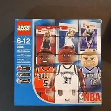 2003 Lego Sports NBA Collectors #7 Set 3566 Jalen Rose Kevin Garnett Stojakovic