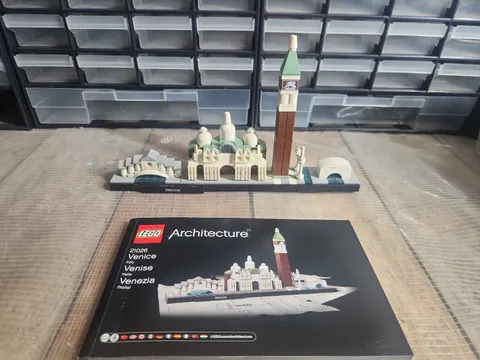 LEGO Architecture: Venice (21026) 100% Complete With Instructions No Box