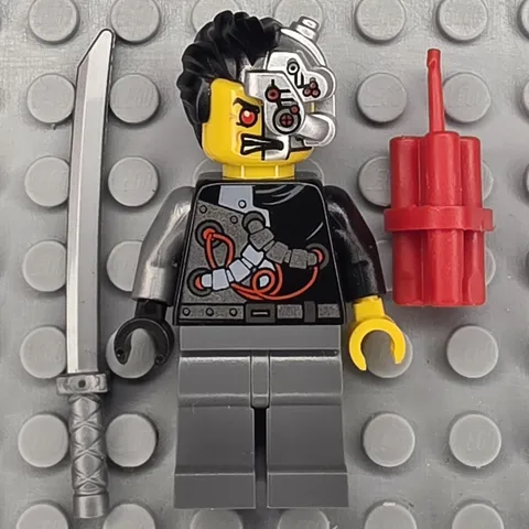 Lego Ninjago Minifigure NJO0088 Cyrus Borg OverBorg Rebooted
