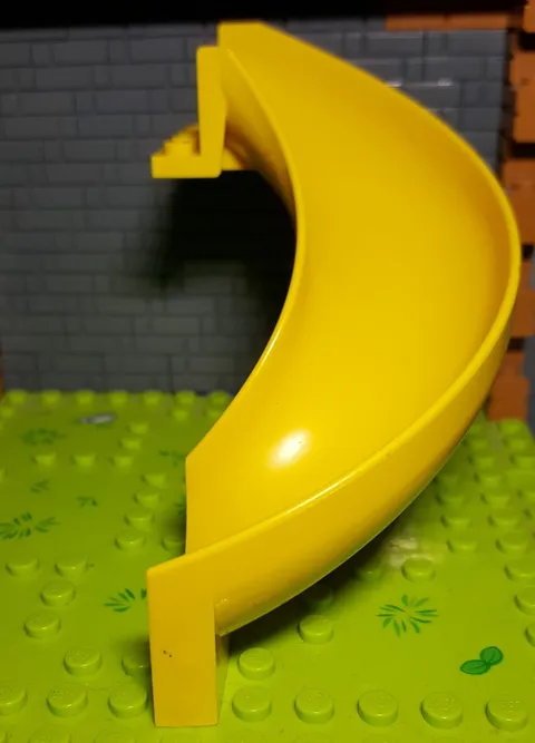 Lego 11267 Slide Playground 7x12x8⅓ Curved 180° Yellow