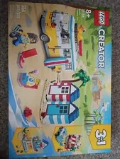 LEGO Creator Beach Camper Van 31138 3-in-1 Complete Set 556 pcs Age 8+