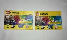 LEGO 10692 Classic Creative Bricks Replacement Instructions Manual ONLY Lot x2