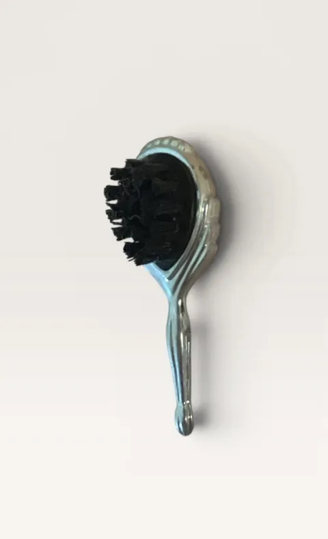 SuperStar Barbie Vintage SILVER Brush LOL OMG Clone Bratz Fashion Hairbrush