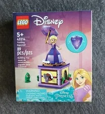 LEGO Disney 43214 Twirling Rapunzel Retired Set Brand New In Sealed Box
