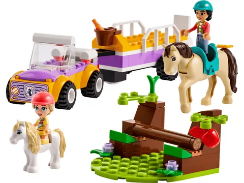 LEGO Friends Horse and Pony Trailer Set 42634 New 105pcs